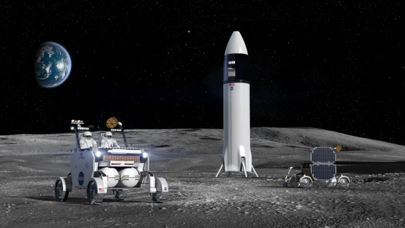 NASA выбрало разработчиков лунных автомобилей для программы Artemis